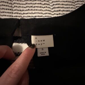 a new day Monochrome Knit Top